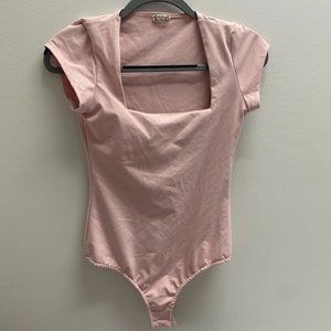 Free People Bodysuit Pink Size S